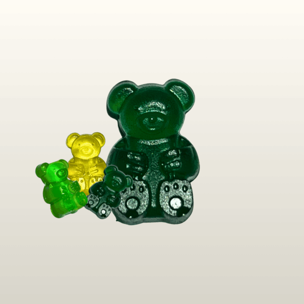 THC Gummy – Mojito (Donkergroen)